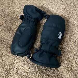 REI XS Toddlers Winter Gloves Black Like New